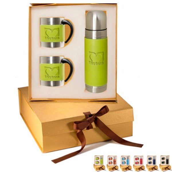 Tuscany™ Coffee Cup & Thermos Set