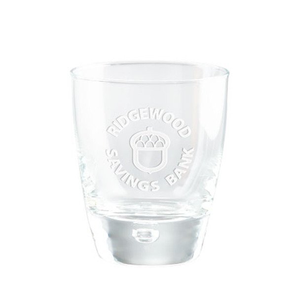 Luna Rocks Glass, Deep Etched, 8.75 oz.