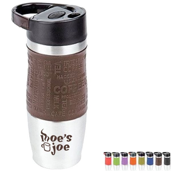 Cafe Theme Market Tumbler, 14oz.