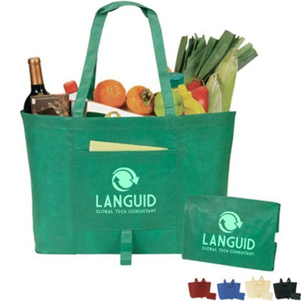 Non Woven Fold Up Shopping Tote