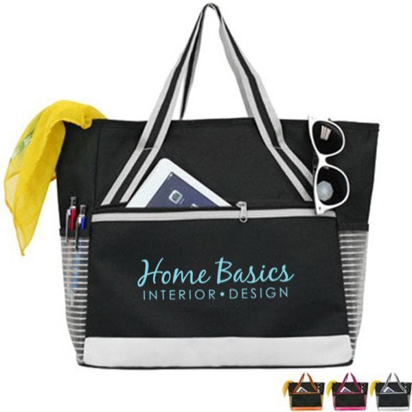 Chic Tablet Mesh Tote