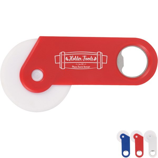 Pizza Cutter with Bottle Opener