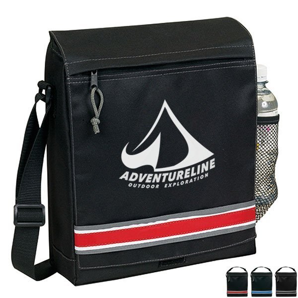 Contemporary Techno 600D Messenger Bag