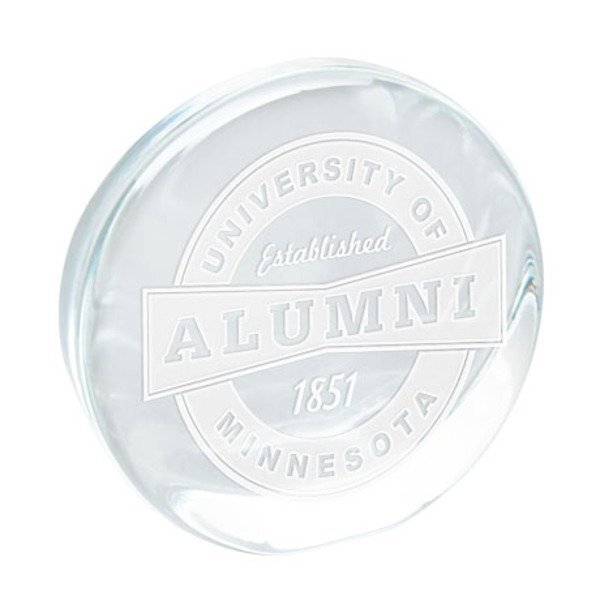 Standing Disk Paperweight