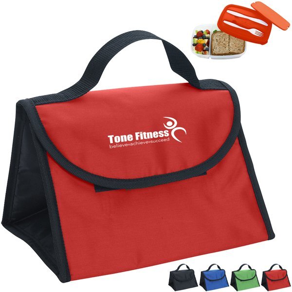 Container and Polyester Lunch Bag Combo