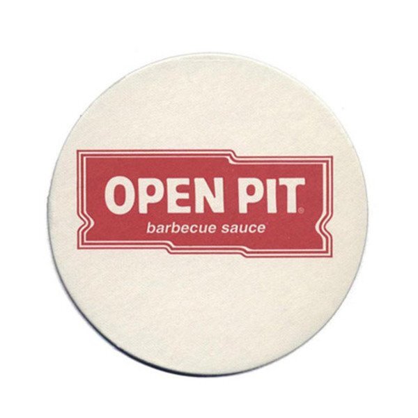 Natural Round Pulpboard Coaster, 110 pt.