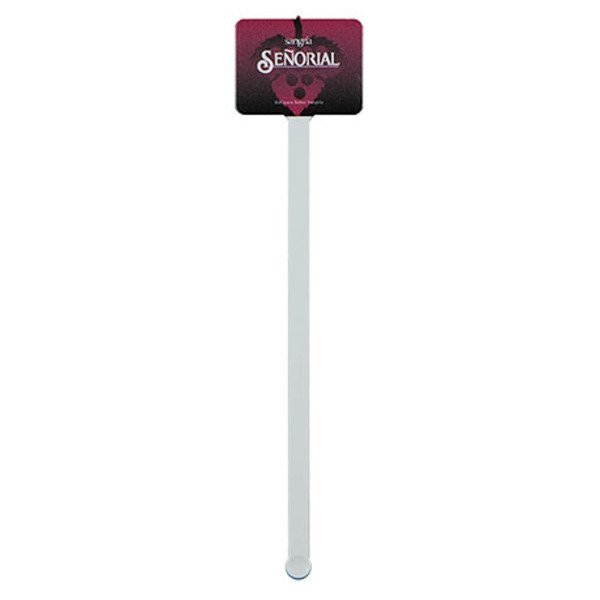 Rectangular Plastic Drink Stirrer, 5-3/4"