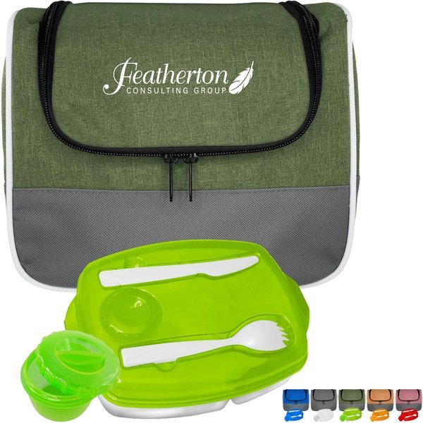 Chic Lunch Container & Cooler Set