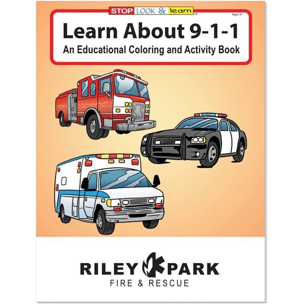 Learn About 911 Coloring & Activity Book