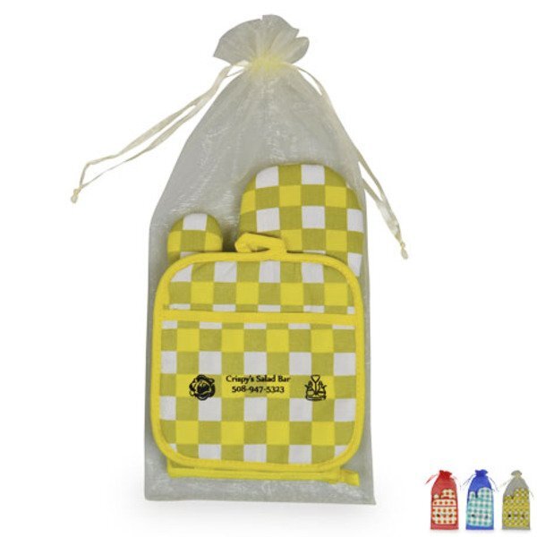 Therma-Grip Oven Mitt & Pot Holder Set