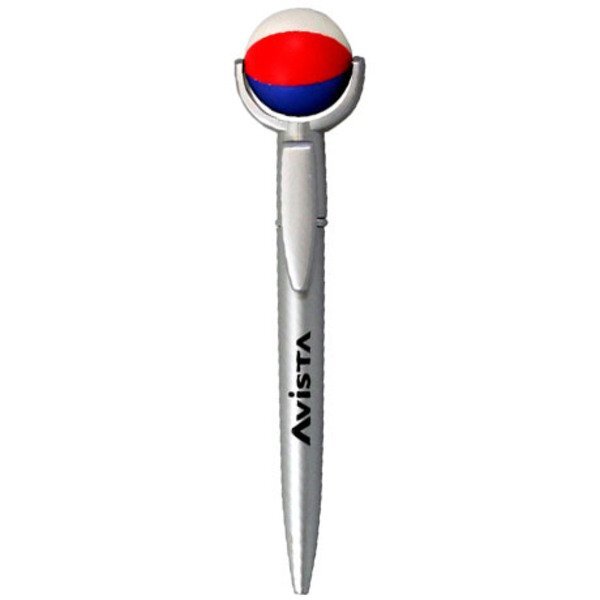 Beach Ball Squeezie Top Pen