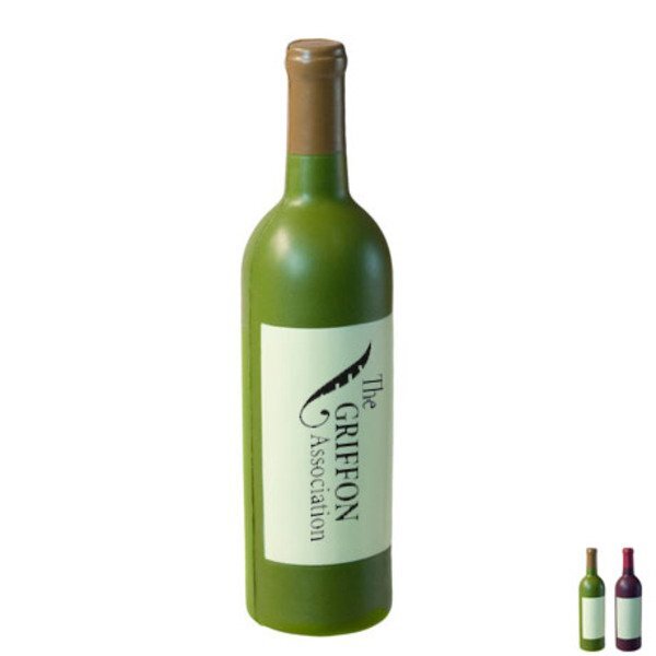 Red or White Wine Bottle Stress Reliever