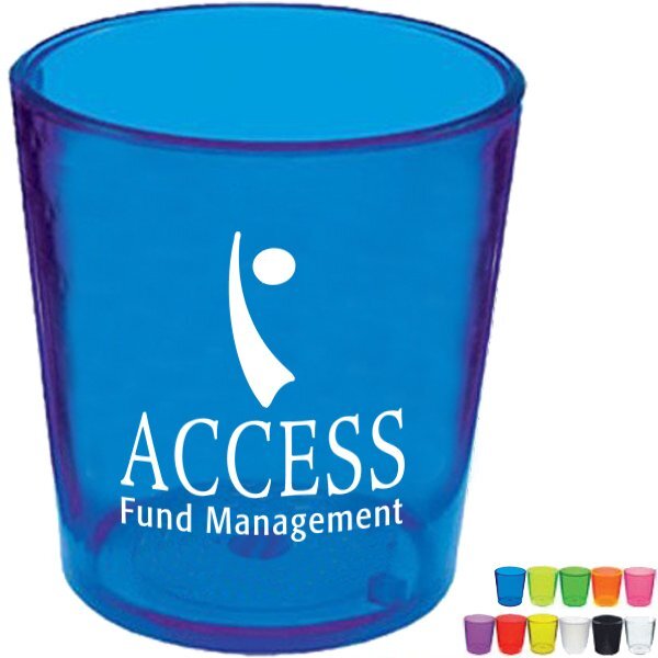 Plastic Shot Glass, 2oz.