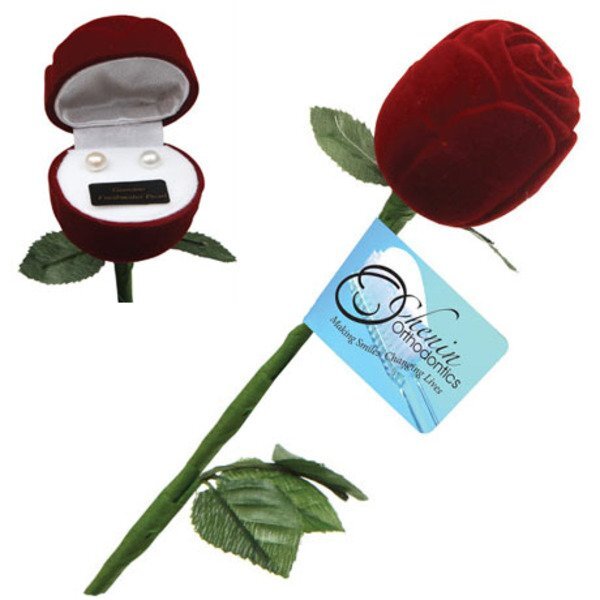 Freshwater Pearl Earrings in Rose Gift Box