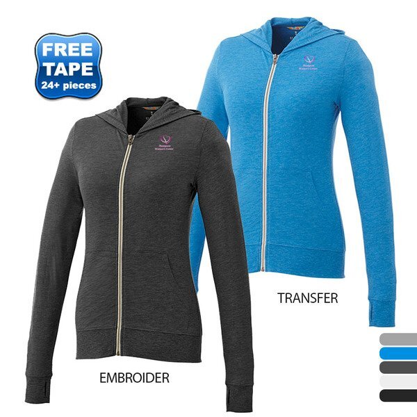 Garner Ladies' Full Zip Knit Hoodie