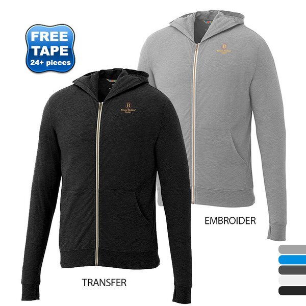 Garner Men's Full Zip Knit Hoodie