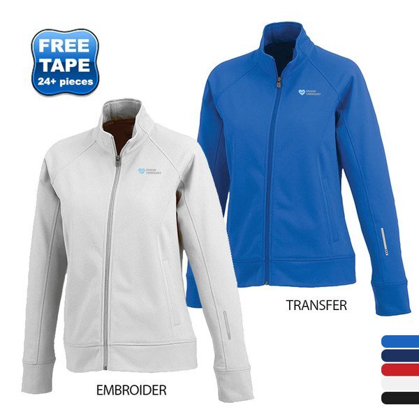 Okapi Ladies' Jersey Knit Full Zip Jacket