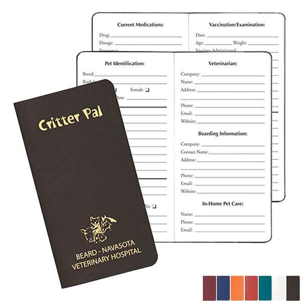 Critter Pal Journal, 3-1/2" x 6-1/2"