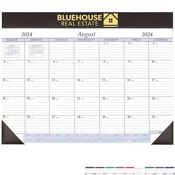 Academic Desk Pad Calendar, 17" x 22"