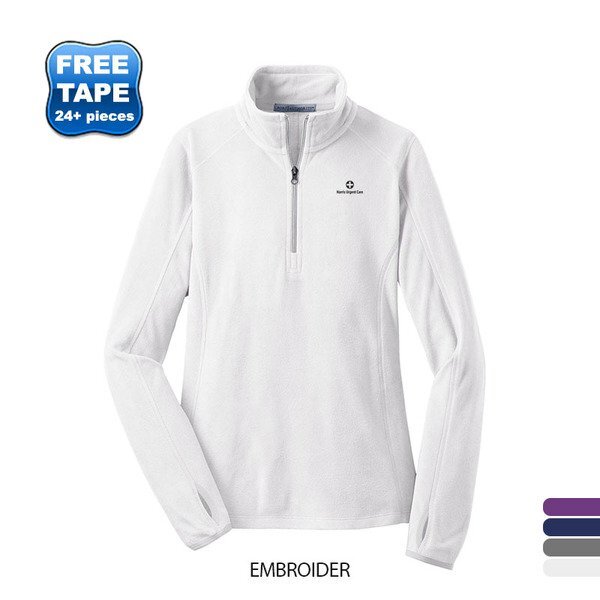 Port Authority® Microfleece 1/2-Zip Ladies' Pullover