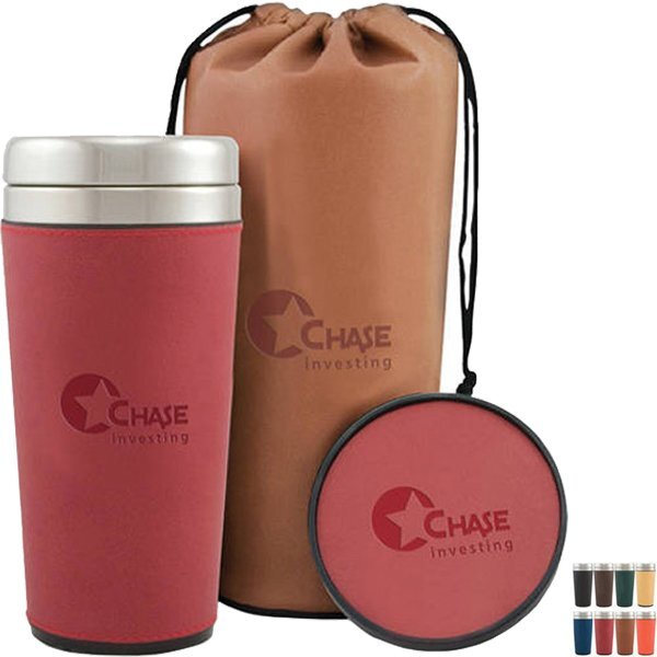 Hilton Tumbler & Coaster Gift Set