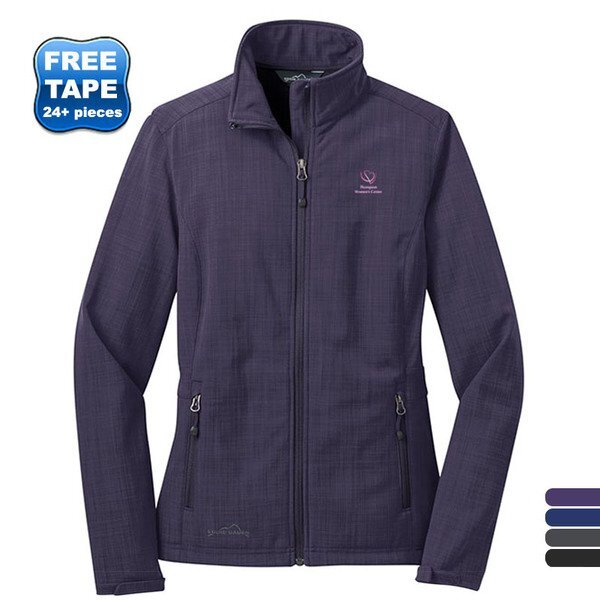 Eddie Bauer® Shaded Crosshatch Soft Shell Ladies' Jacket