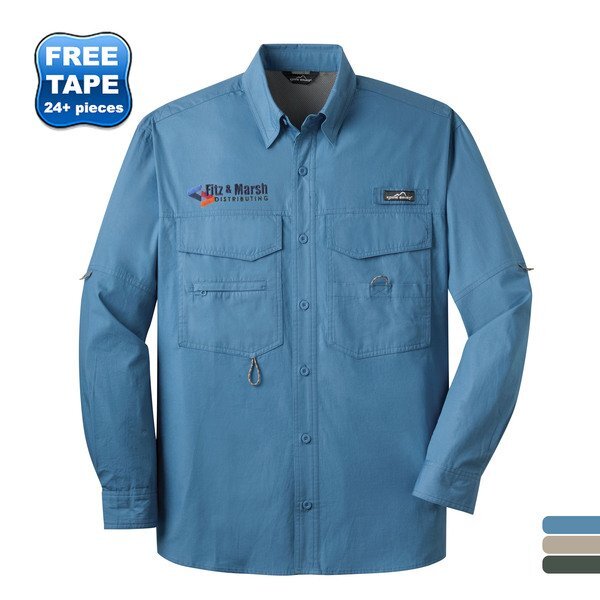 Eddie Bauer® Long Sleeve Men's Fishing Shirt