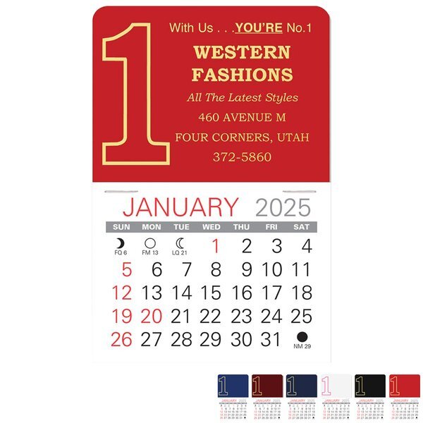 Number One Value Stick™ Calendar