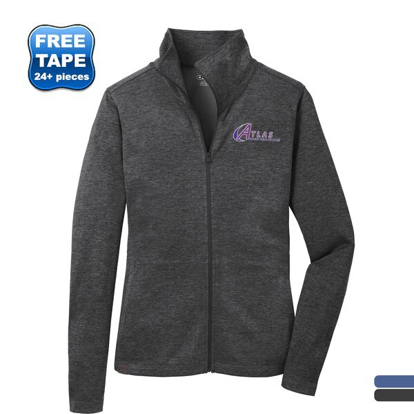 OGIO® Pixel Ladies' Full-Zip Performance Knit Jacket