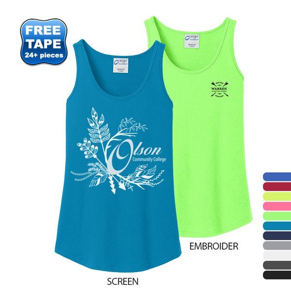 Port & Company® 100% Cotton Ladies' Tank Top