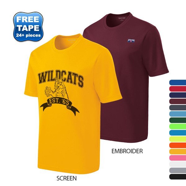 Sport-Tek® PosiCharge™ RacerMesh™ Men's Tee