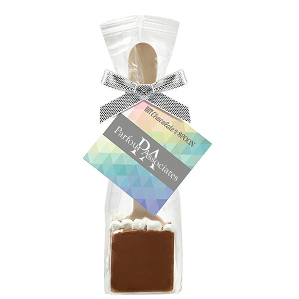 Hot Chocolate on a Spoon, Belgian Milk Chocolate w/ Marshmallows