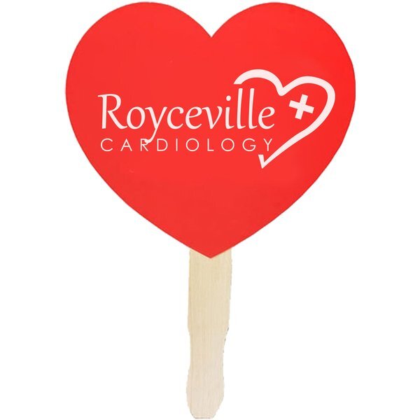 Heart Hand Fan