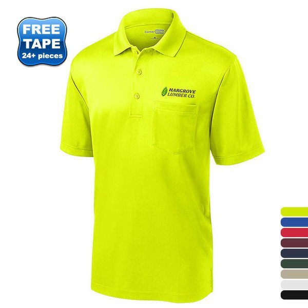 CornerStone® Select Snag-Proof Men's Performance Polo with Pocket