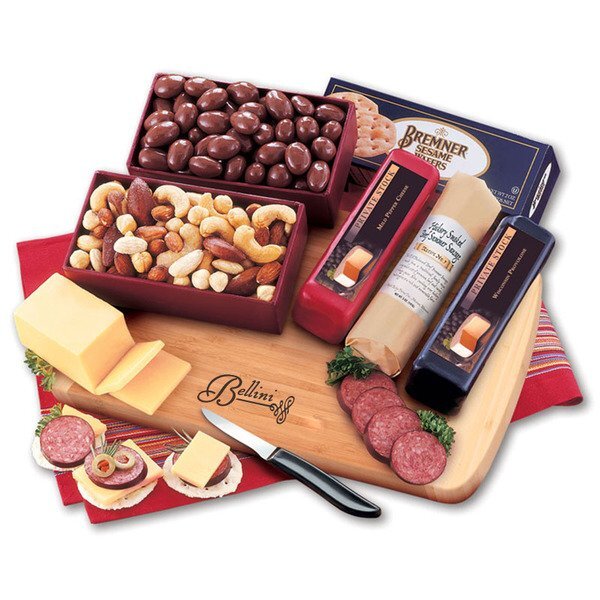Party Starter with Bamboo Cutting Board, Shelf-Stable