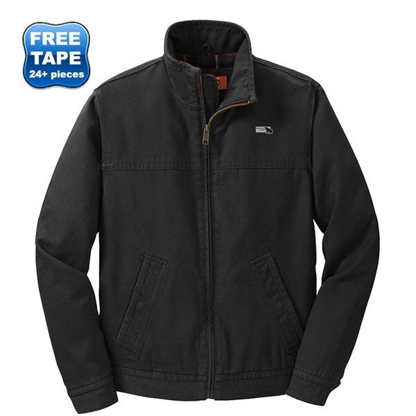CornerStone® Washed Duck Cloth Flannel-Lined Men's Work Jacket