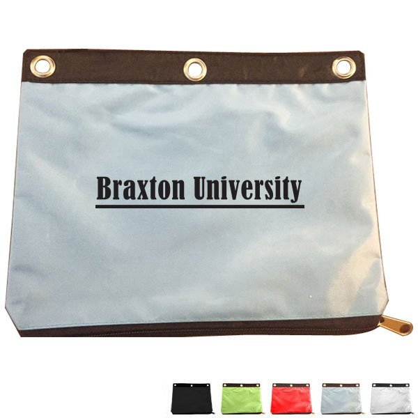 Zippered Three-Ring Binder Pouch