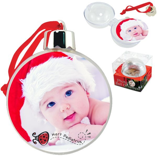 Round Ad-Ornament w/ Insert