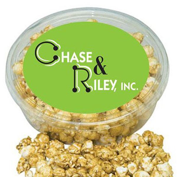 Designer Plastic Tray w/ Caramel Popcorn