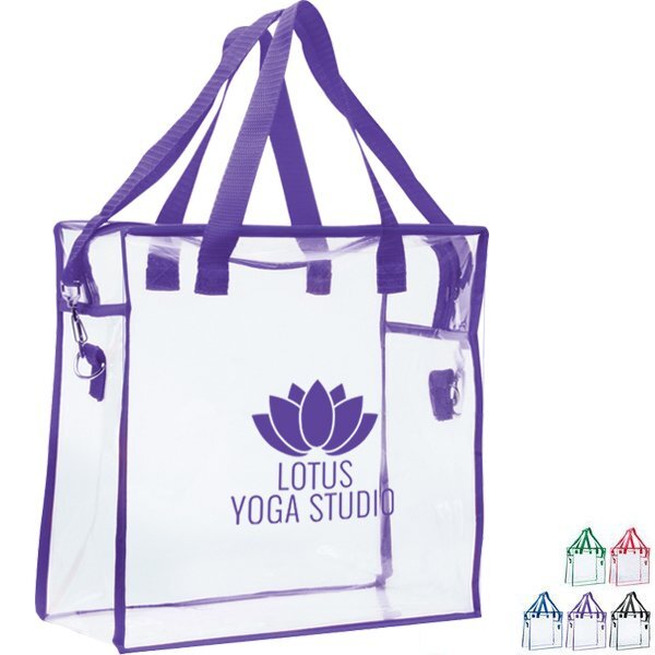 Clear Stadium PVC Bag
