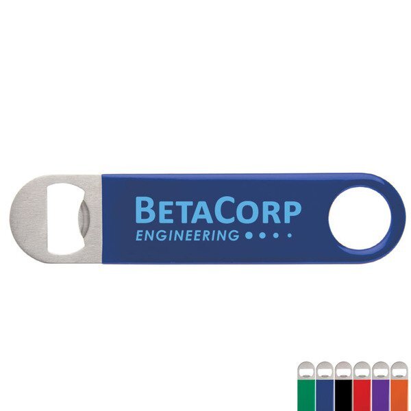 Color Wrapped Classic Paddle Bottle Opener