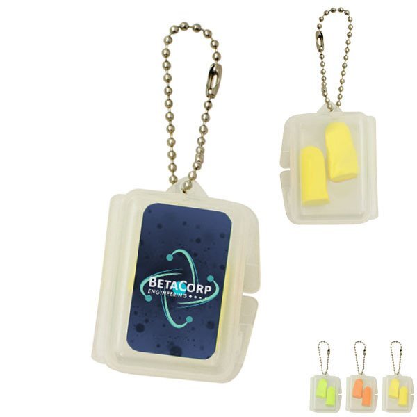 Foam Ear Plugs in Rectangle Case
