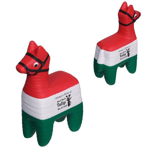 Red, White, Green Traditional Pinata Stress Reliever