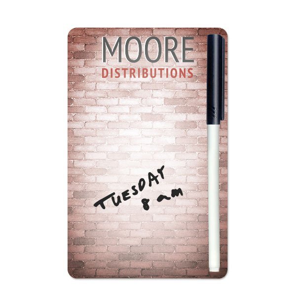 Dry Erase Board, 3-1/2" x 5-1/2"