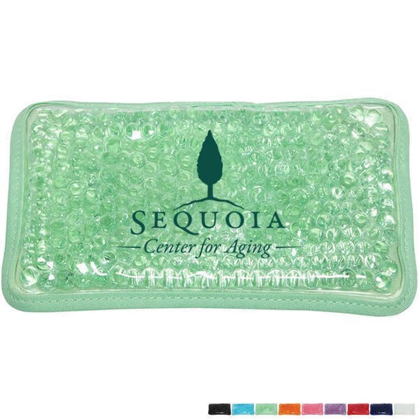 Plush Aqua Pearls Mini Deluxe Hot & Cold Pack