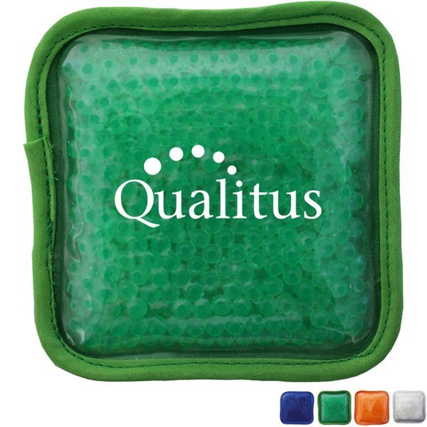 Plush Square Gel Bead Hot and Cold Pack