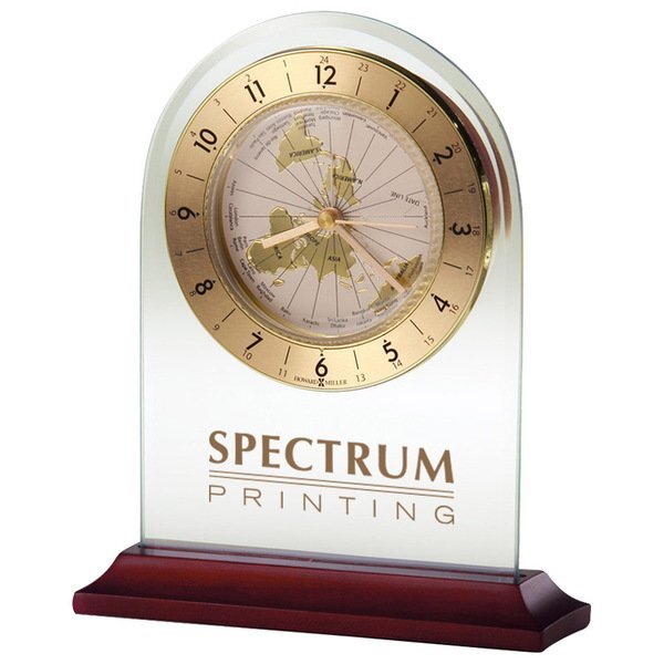 Howard Miller® World Time Arch Tabletop Clock