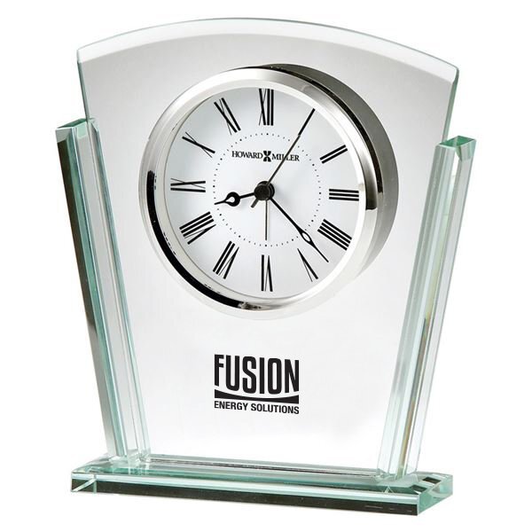 Howard Miller® Granby Jade Glass Tabletop Clock
