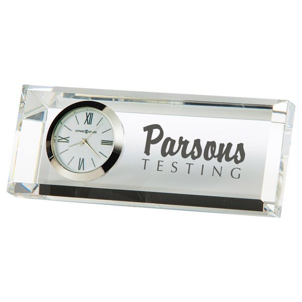 Howard Miller® Prism Crystal Clock