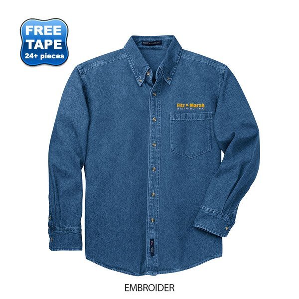 Port Authority® Heavyweight Denim Men's Shirt